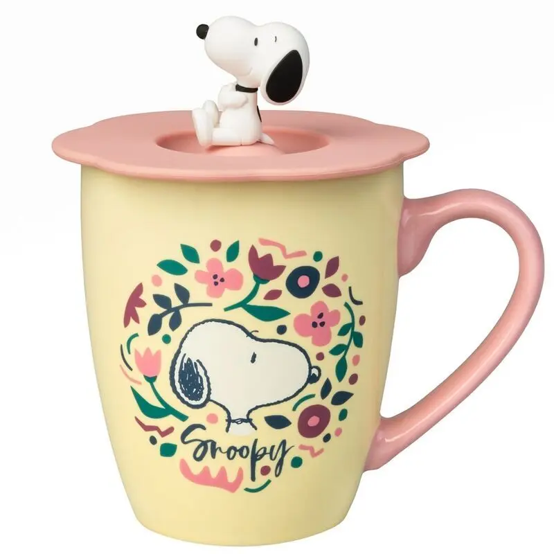 Tasse mit Deckel Erik Snoopy Premium