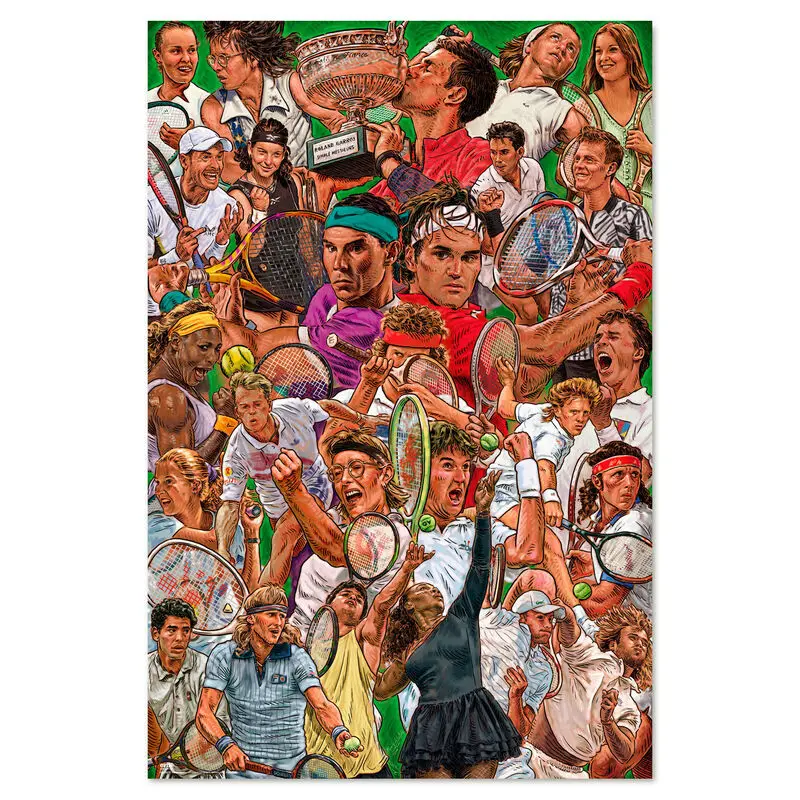 Poster Erik Legends Of Tennis