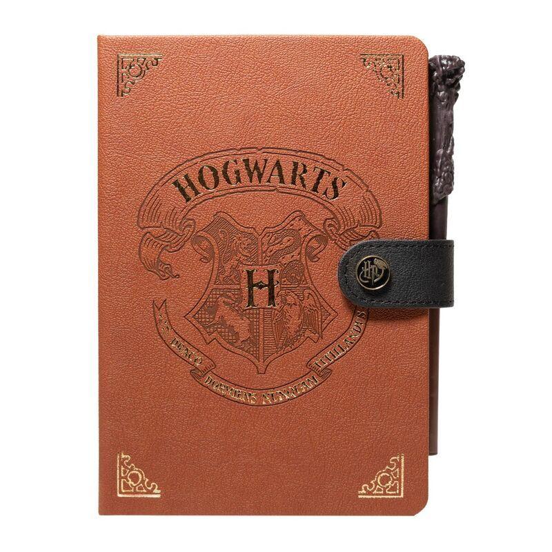 8435497257156 - Hogwarts - Notizbuch und Stift Bürozubehör braun