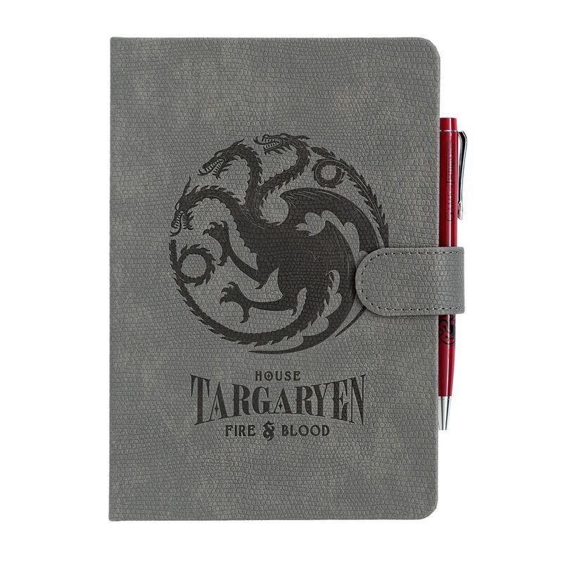 8435497272876 - House Targaryen - Fire And Blood Bürozubehör schwarz rot
