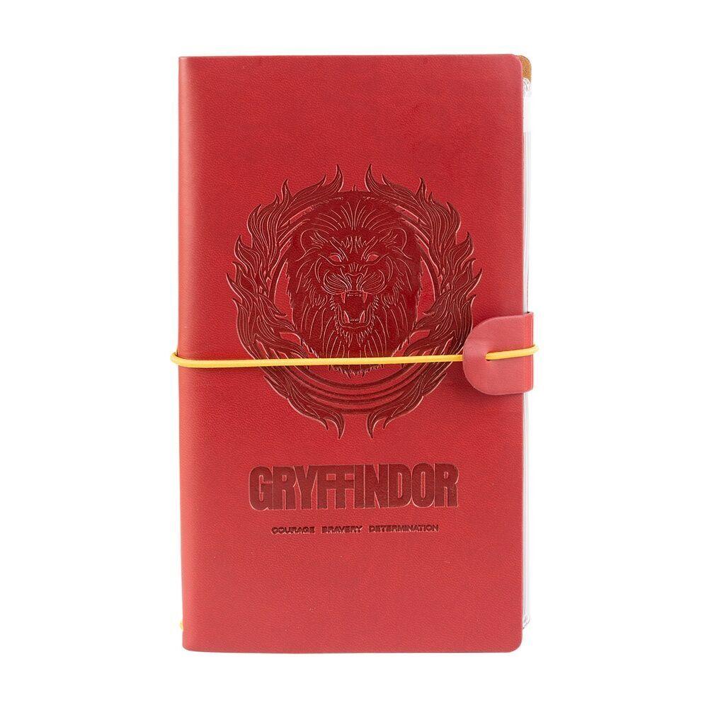 8435497277499 - Harry Potter Reisenotizbuch Gryffindor rot 115 x 195 cm Umschlag aus softem Kunststoff mit Logoprägung