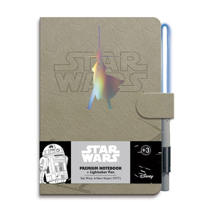 8435497280185 - Notizblock + Stift Star Wars Luke Skywalker A5