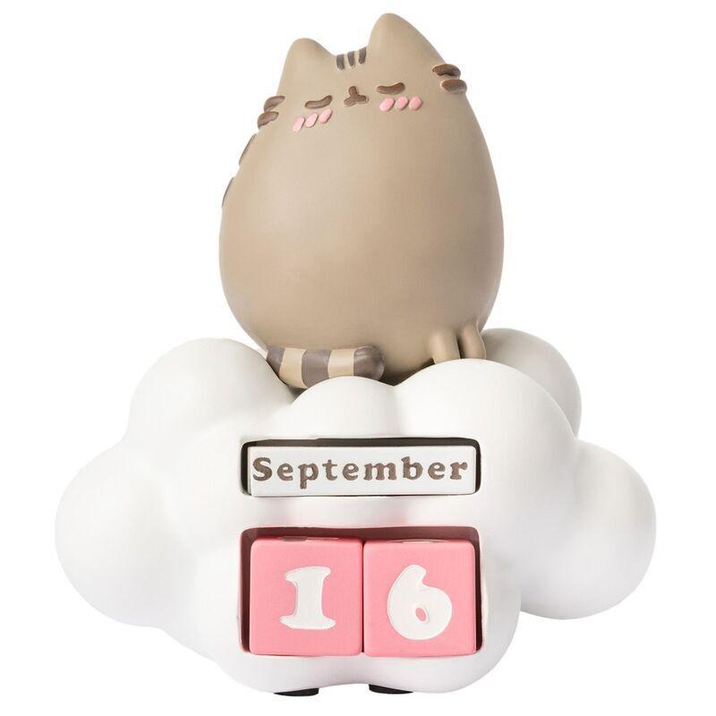 8435497280796 - Grupo Erik - Pusheen the Cat Ewiger 3D Kalender Purrfect Love aus Kunstharz handbemalt in Geschenkverpackung
