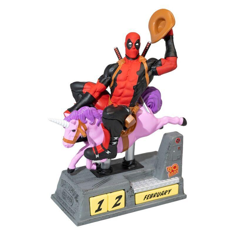 8435497287412 - 3D-Immerwährender Kalender Marvel Deadpool