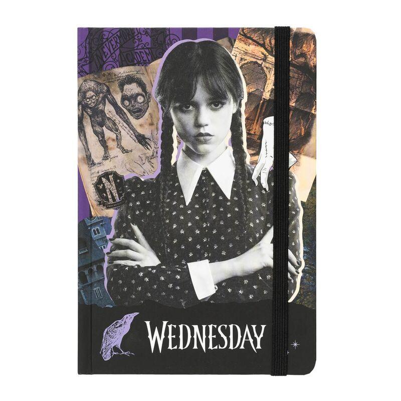 8435497292706 - Notizblock Wednesday Addams A5
