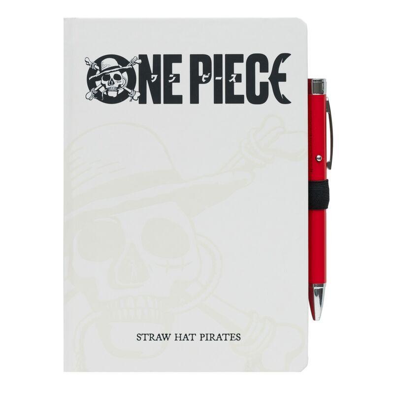 8435497294595 - Notizblock + Stift One Piece A5