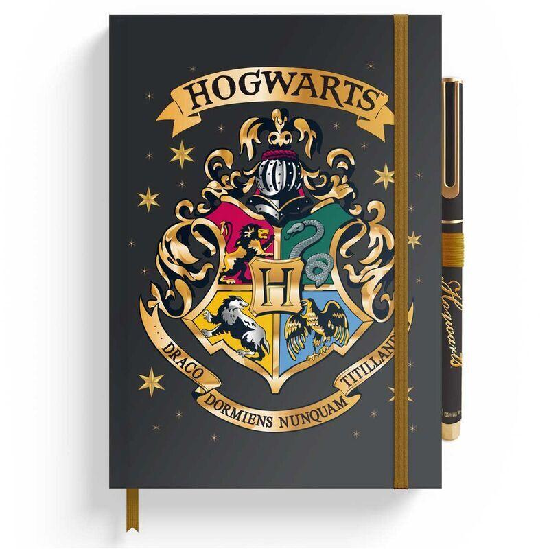 8435747803850 - Notizblock + Stift Harry Potter Hogwarts A5