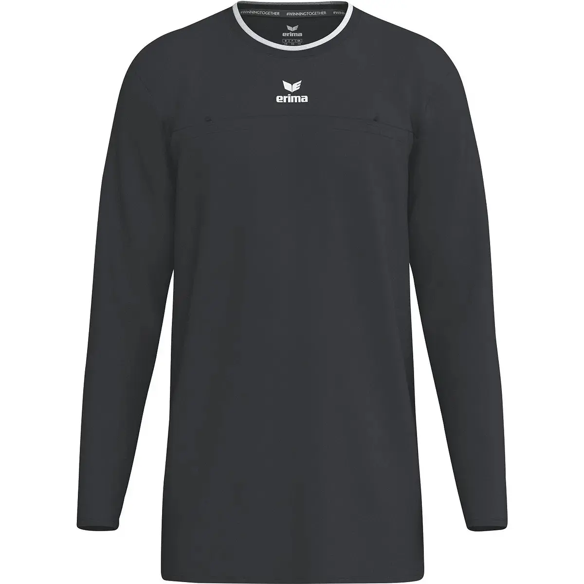 Langarmtrikot Referee - Noir - unisex - Size: S