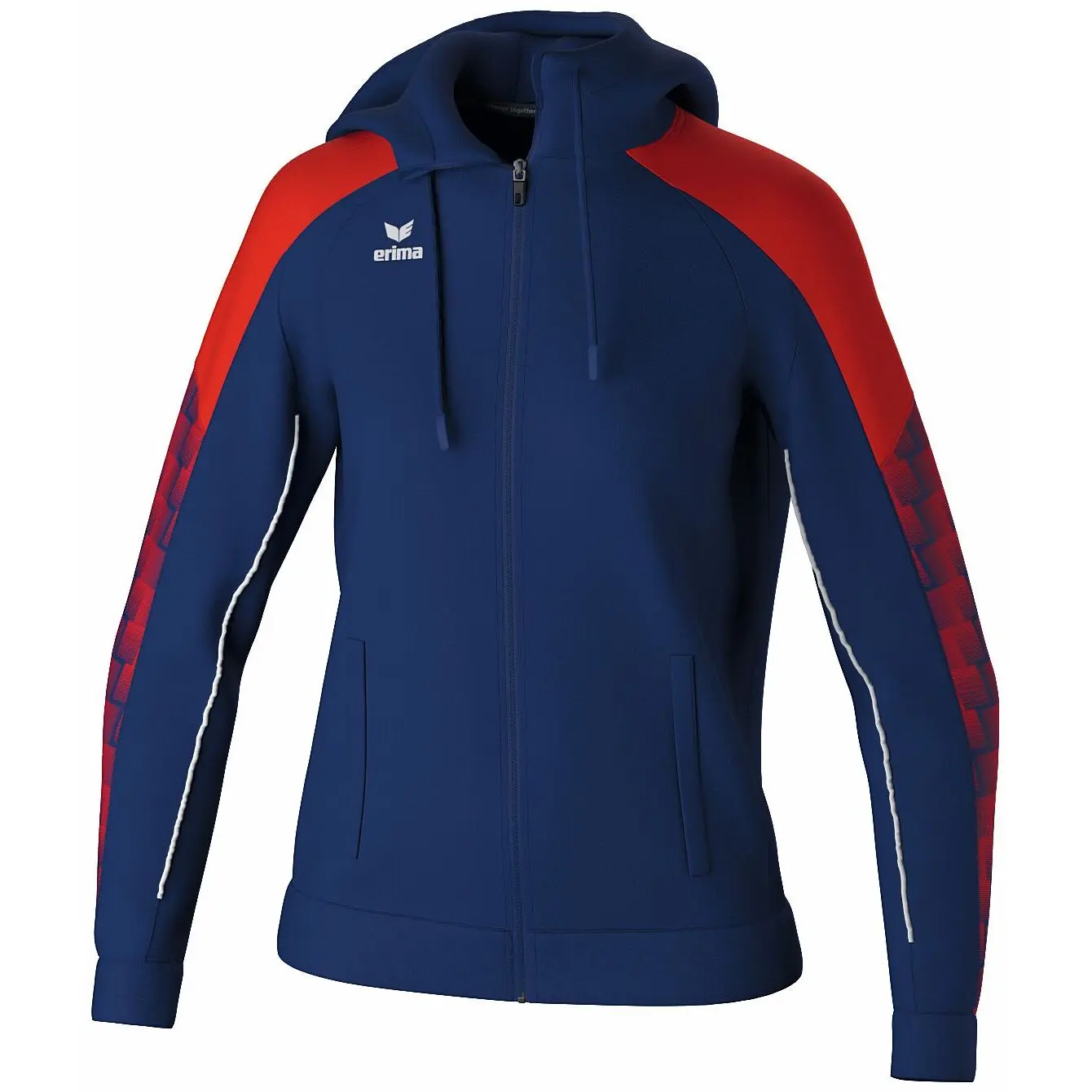 Sweatjacke mit Kapuze, Damen Erima Evo Star