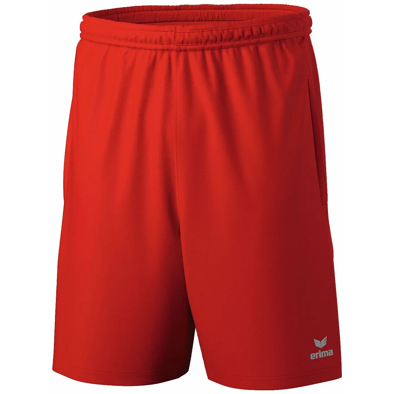 Erima Pantaloncini Team (2152404) Unisex - Bambini, Rosso, 152