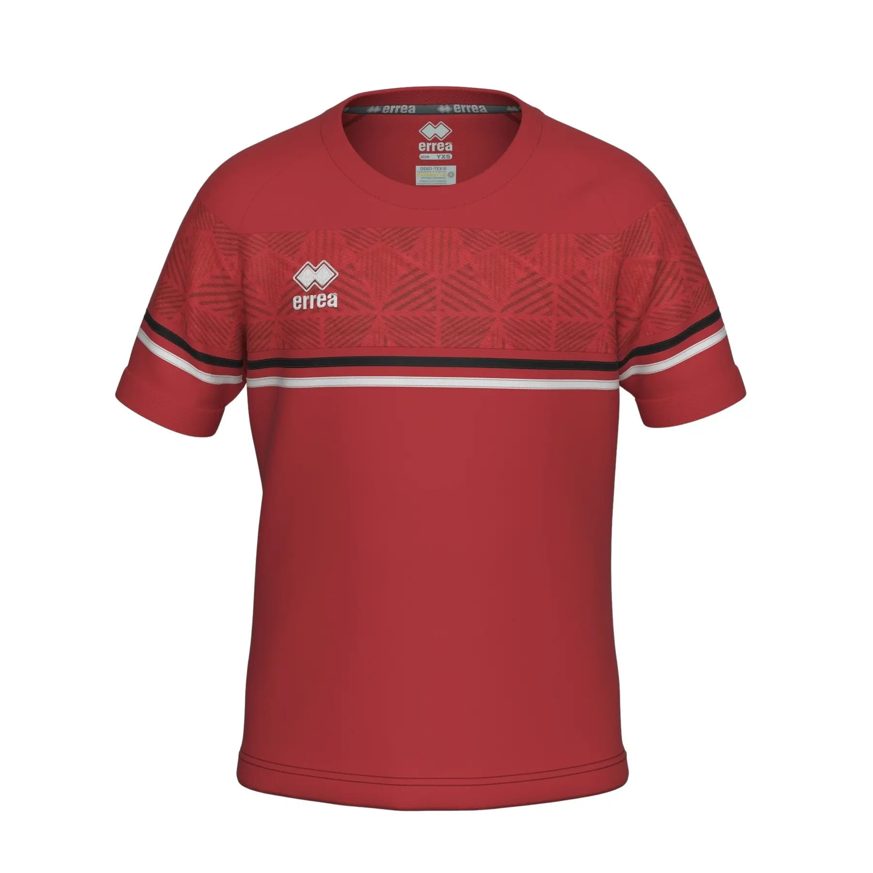 Kindertrikot diamantis maglia - Rouge - unisex - Size: 11/12 ans