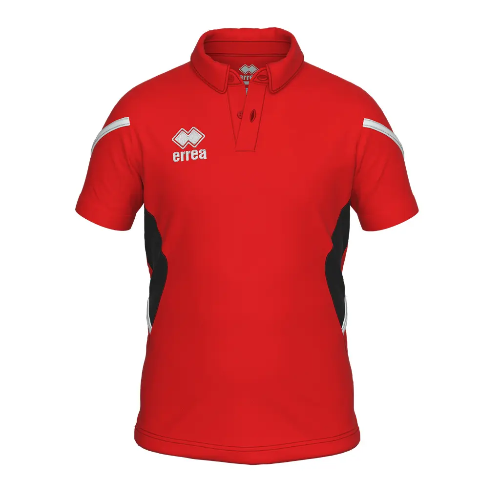Polo-Shirt Kind Clark - Rouge - unisex - Size: 9/10 ans