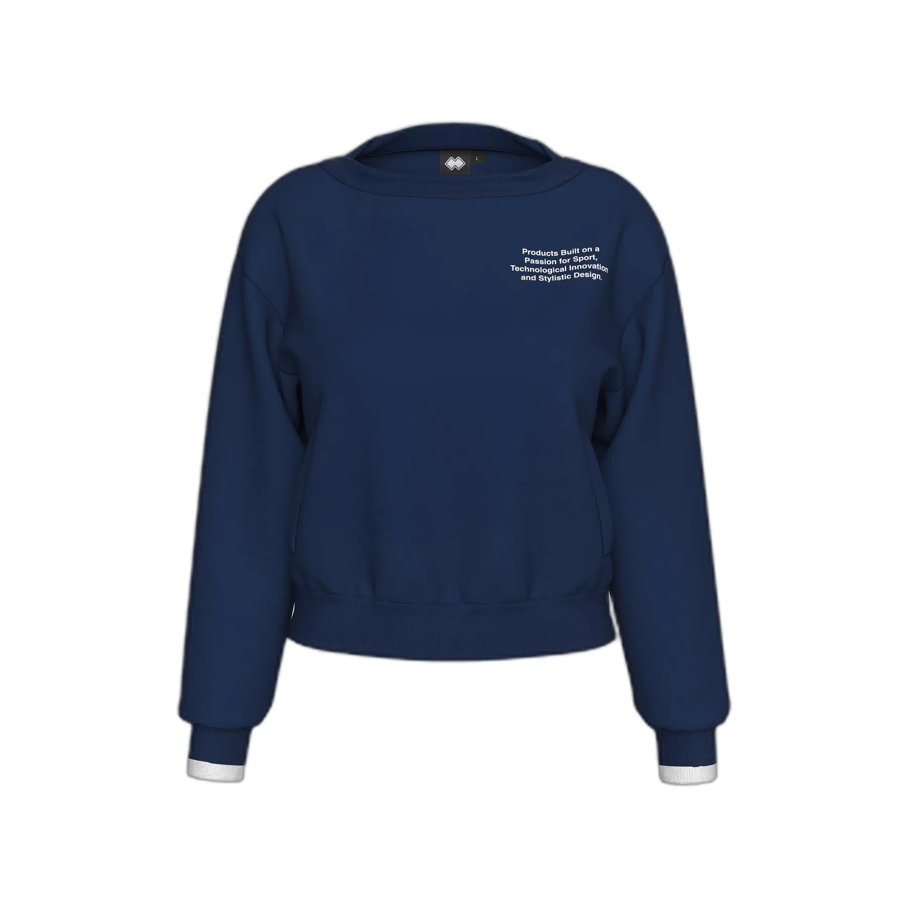 Sweatshirt mit Rundhalsausschnitt, Damen Errea No Logo
