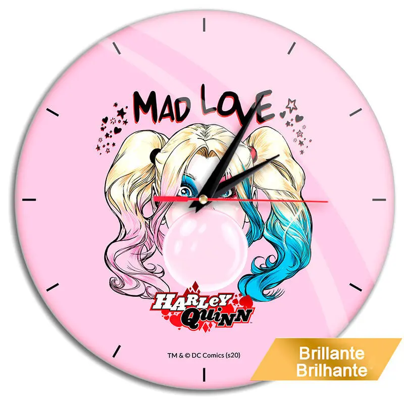 Ert Group Rose Wall Clock Dc Comics Suicide Squad Harley Quinn