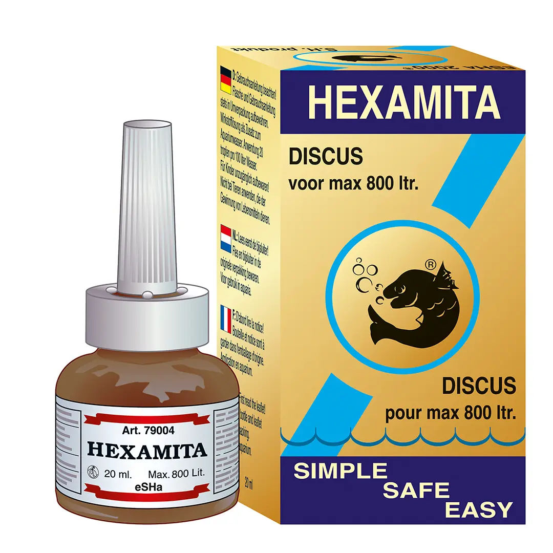 Esha Marron Aquarium Water Cleaner Hexamita