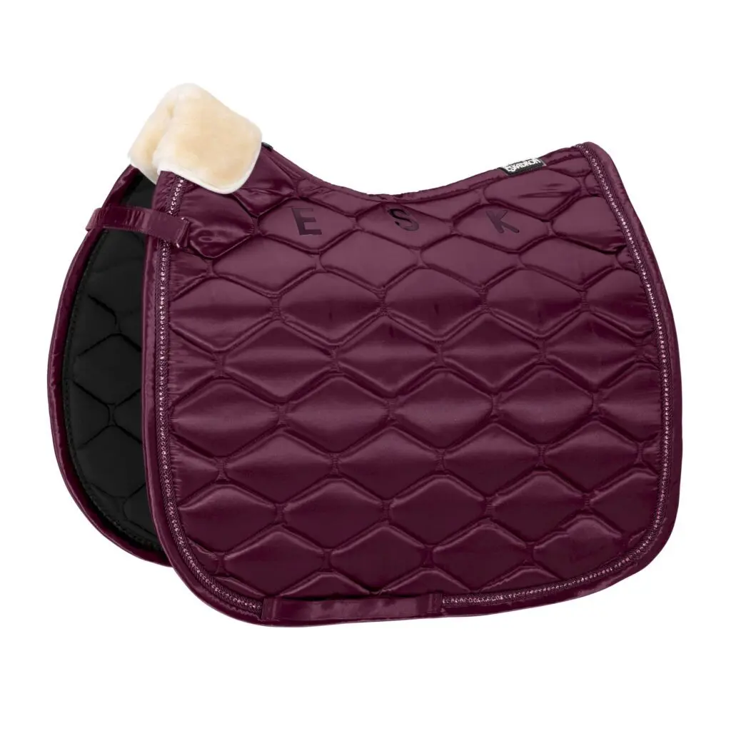 Eskadron Rouge Crystal Satin Horse Saddle Pad