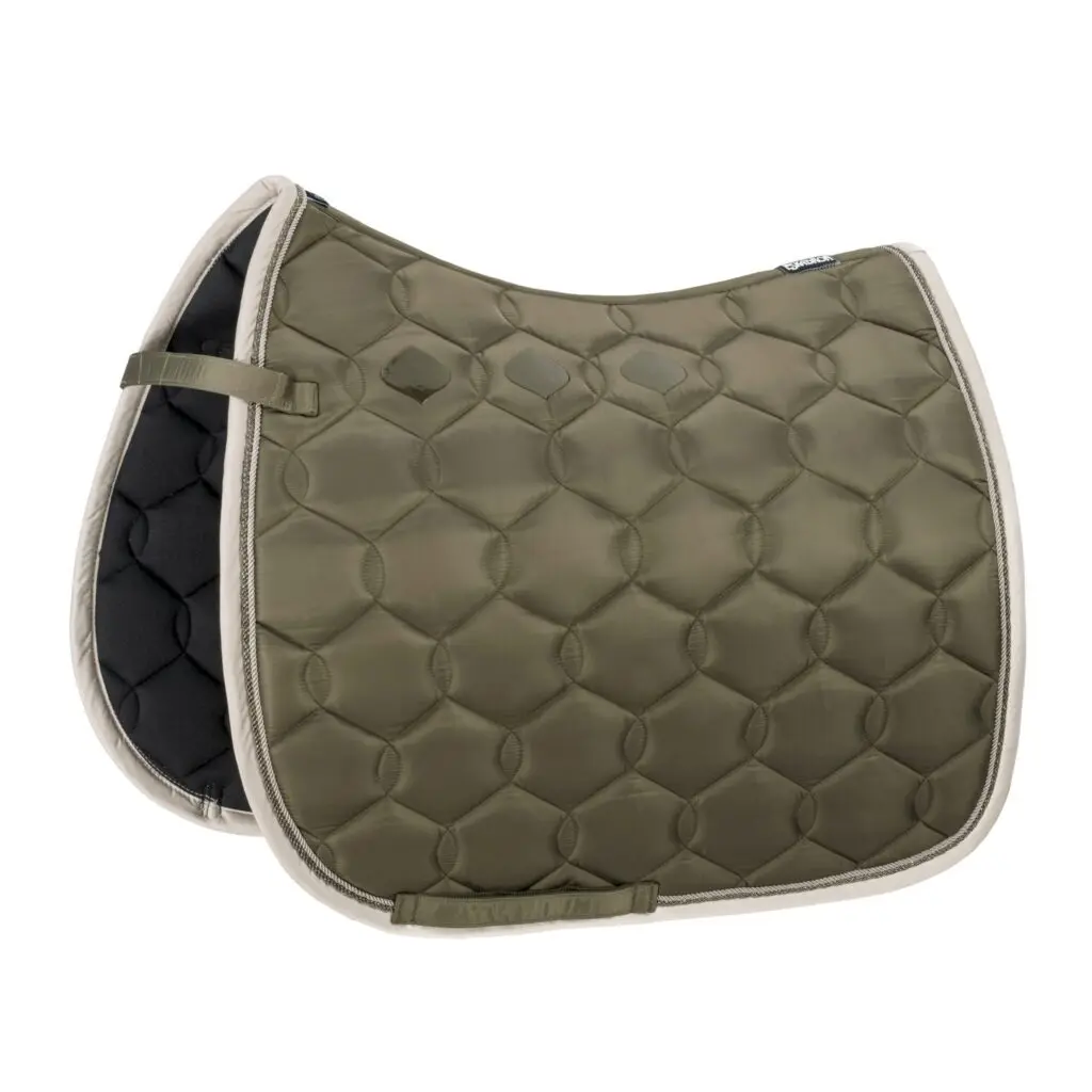 Eskadron Vert Contrasting Horse Saddle Pad Glossy Wave