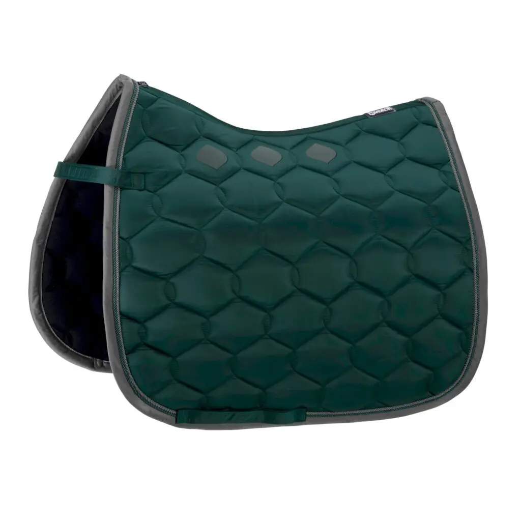 Eskadron Vert Contrasting Horse Saddle Pad Glossy Wave