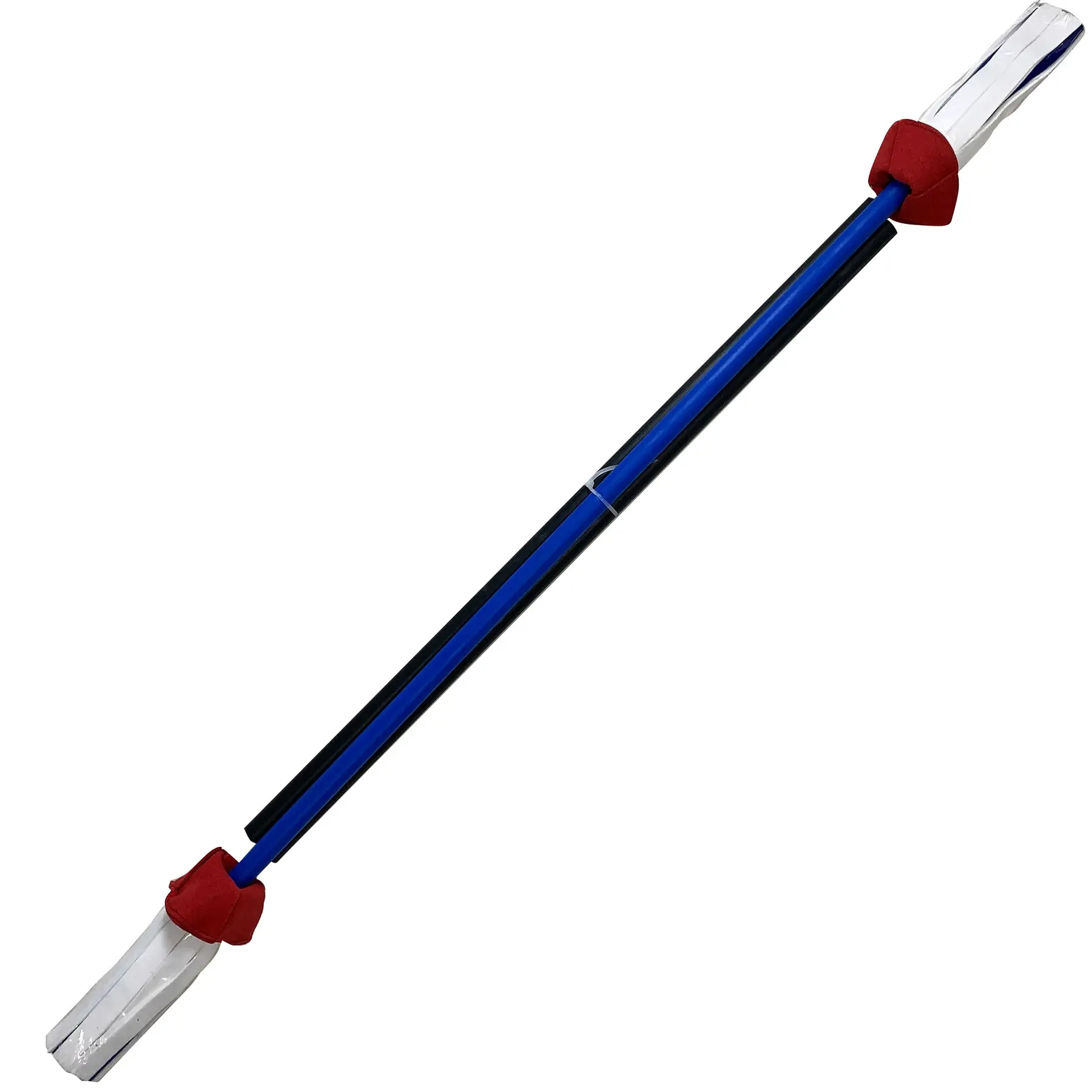 Acrobat Jongleerset Flower Stick Met Handstokken - Blauwe Schacht, Rood/Wit/Blauw Bloem