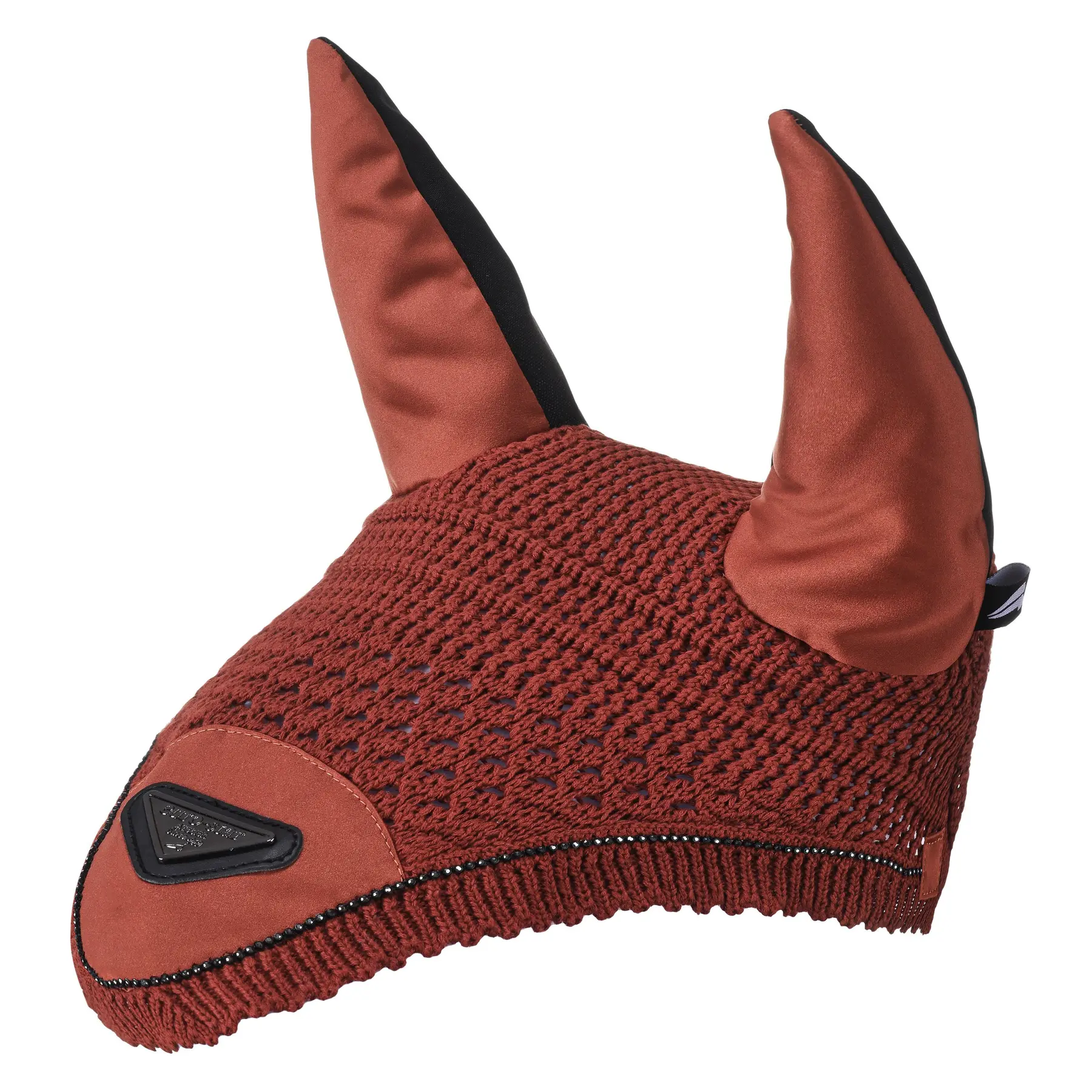 Euro-Star Orange Fly Mask For Short Horses Cato