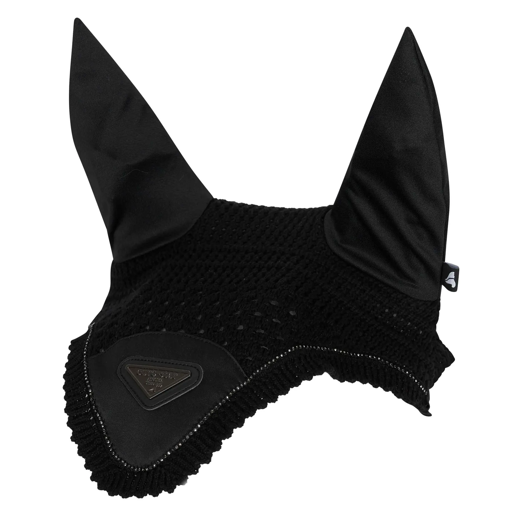 Euro-Star Noir Fly Mask For Short Horses Cato