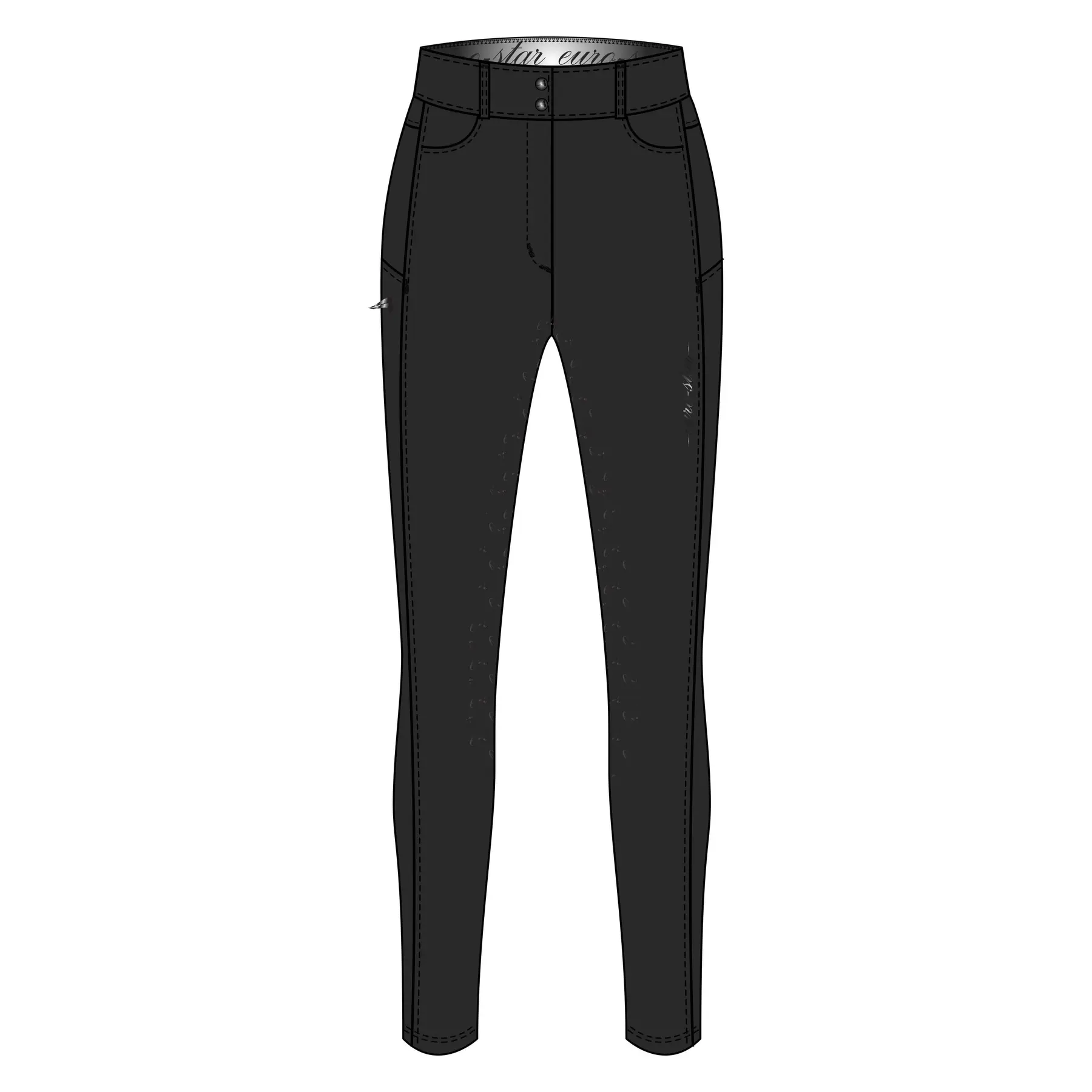 Comparer les prix de Pantalon équitation full grip femme Euro-Star Empress