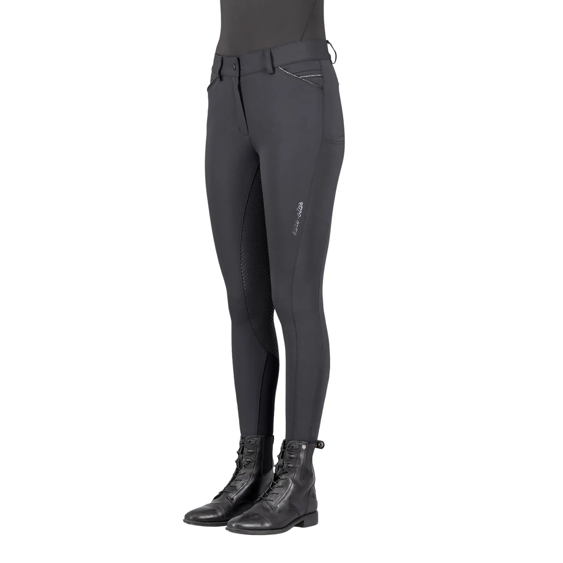 Comparer les prix de Pantalon équitation full grip femme Euro-Star Arista diamond