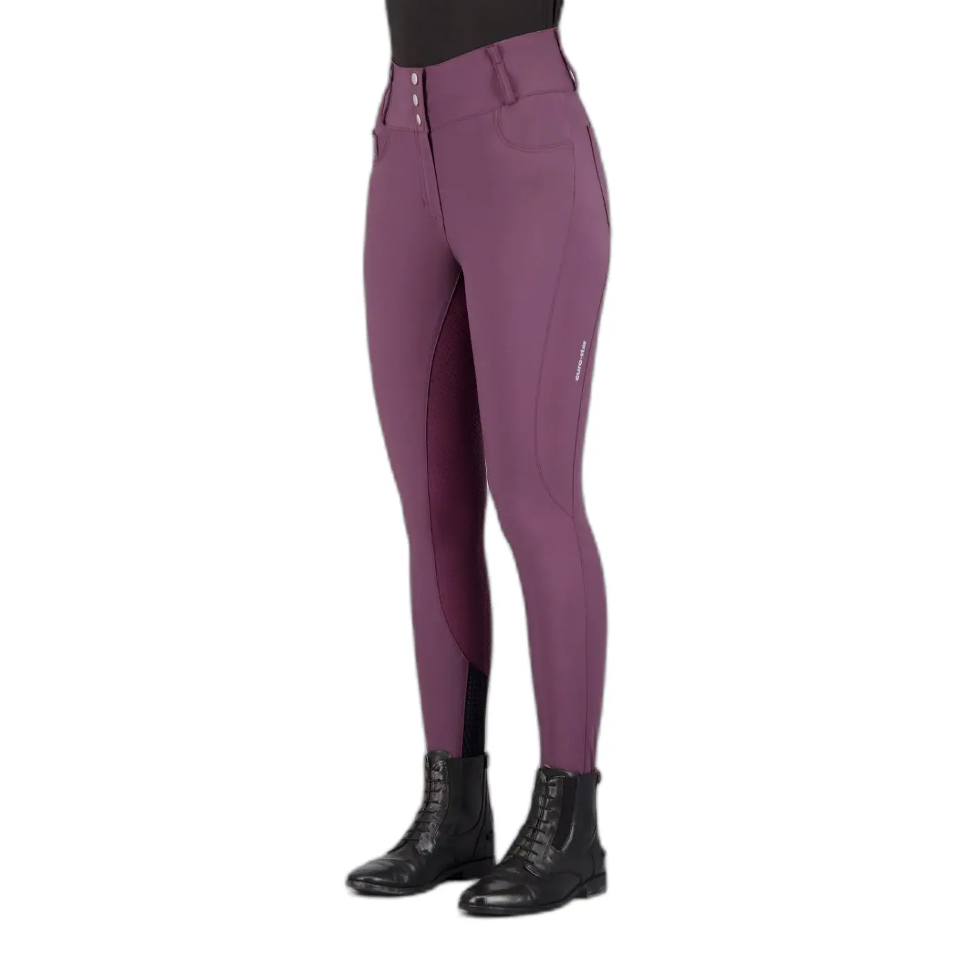 Meilleurs prix pour Pantalon équitation full grip femme Euro-Star Indigo