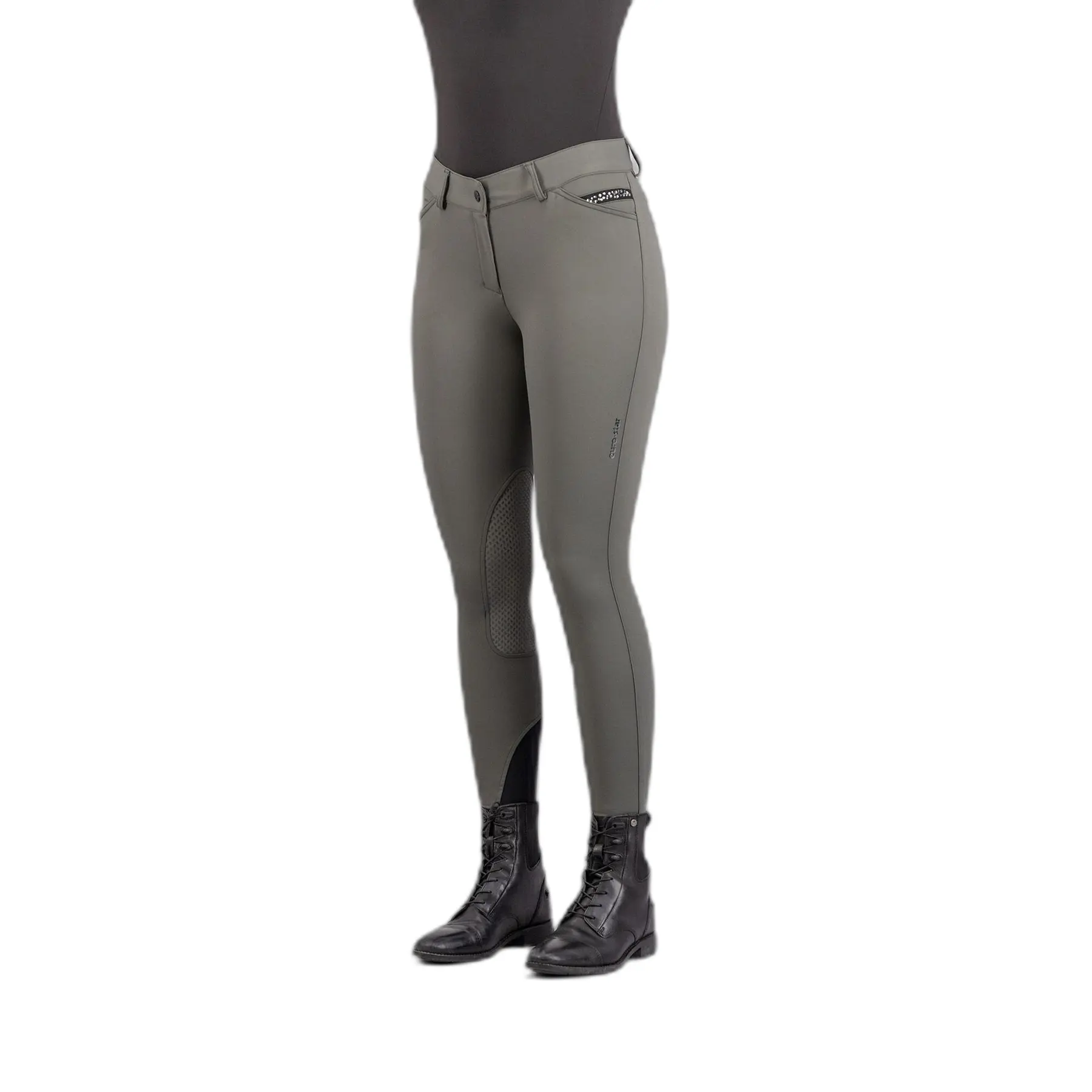 Meilleurs prix pour Pantalon équitation mid grip femme Euro-Star Arista Fashion Diamond