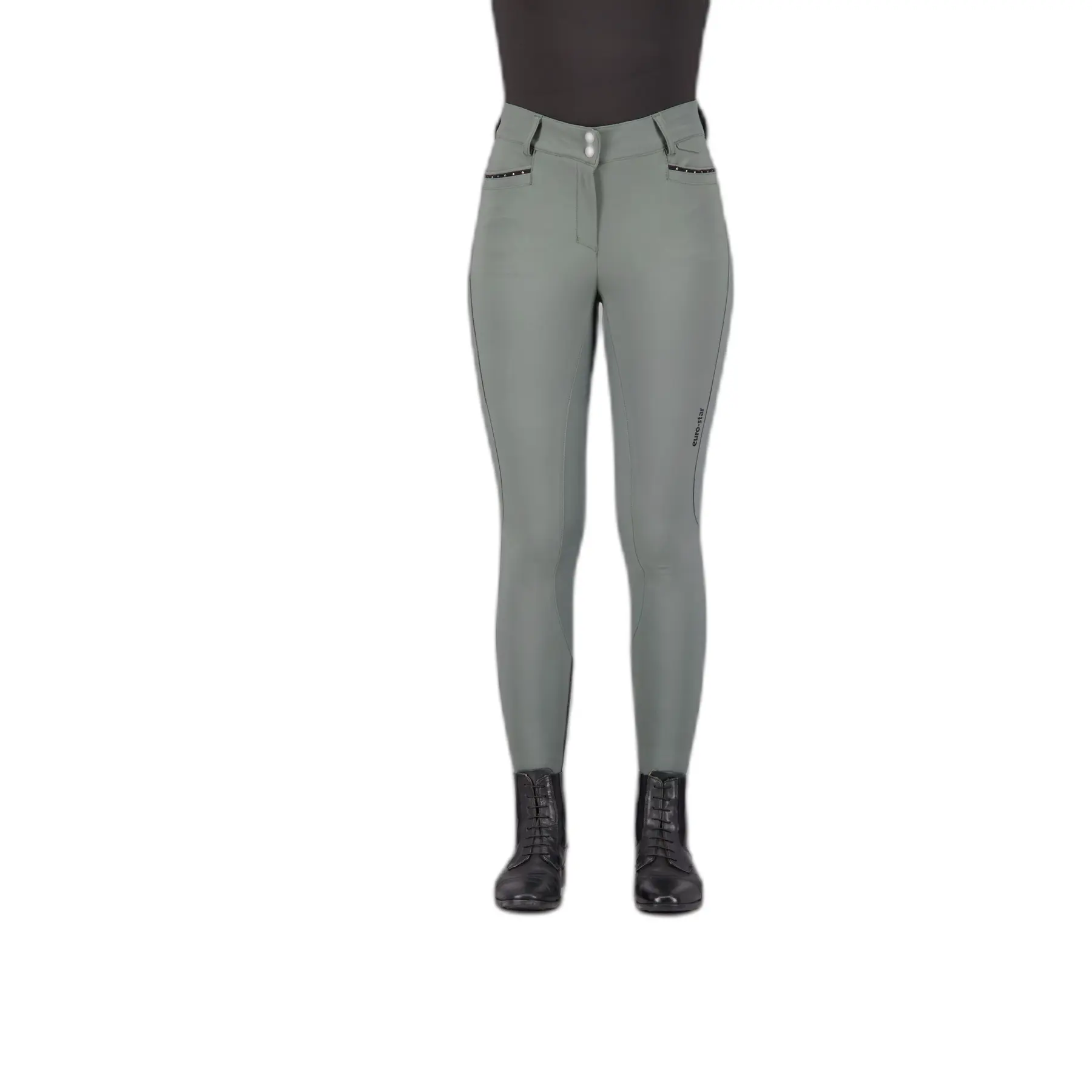 Comparer les prix de Pantalon équitation full grip femme Euro-Star Arielle Cool