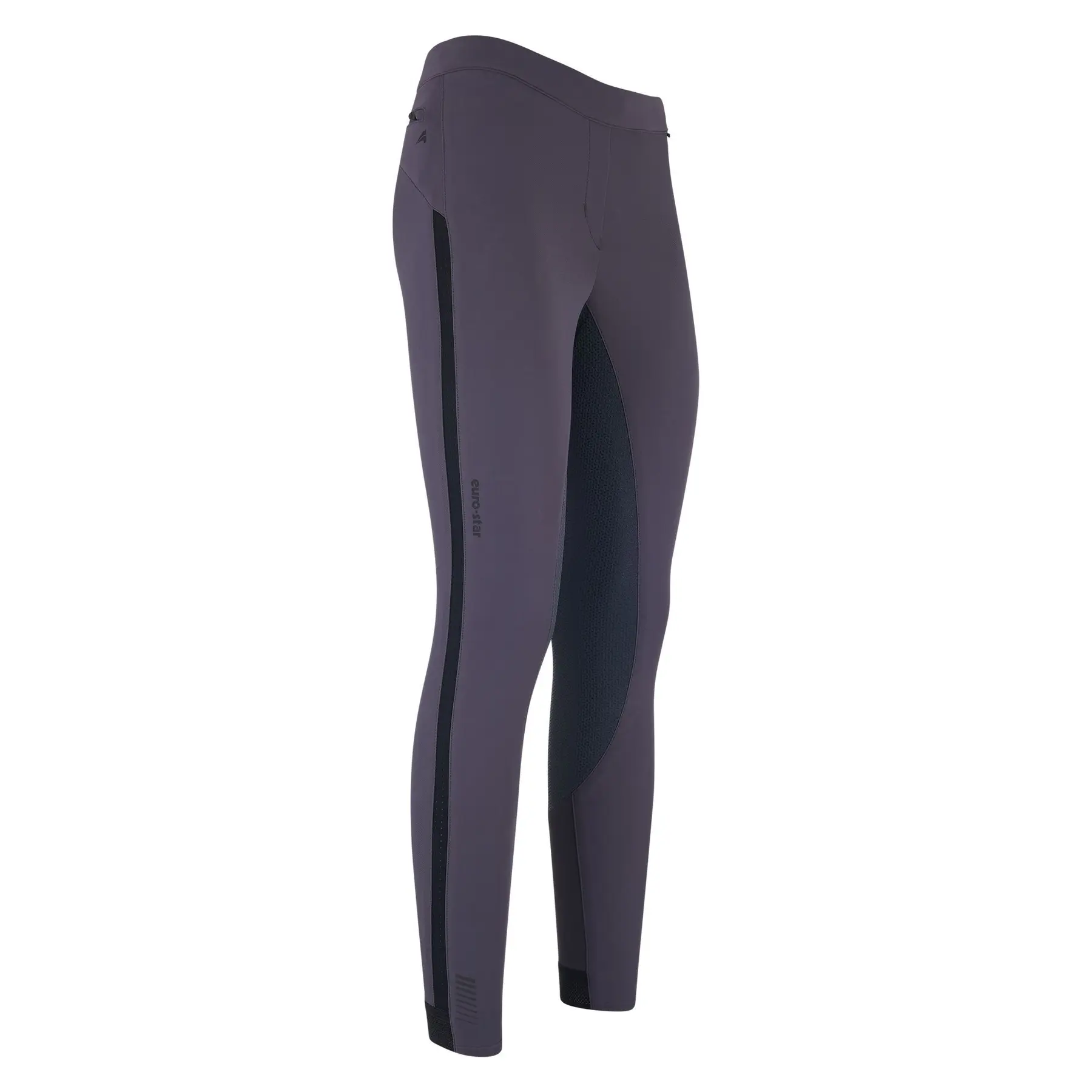 Comparer les prix de Pantalon équitation full grip femme Euro-Star Ebony Premium ESF