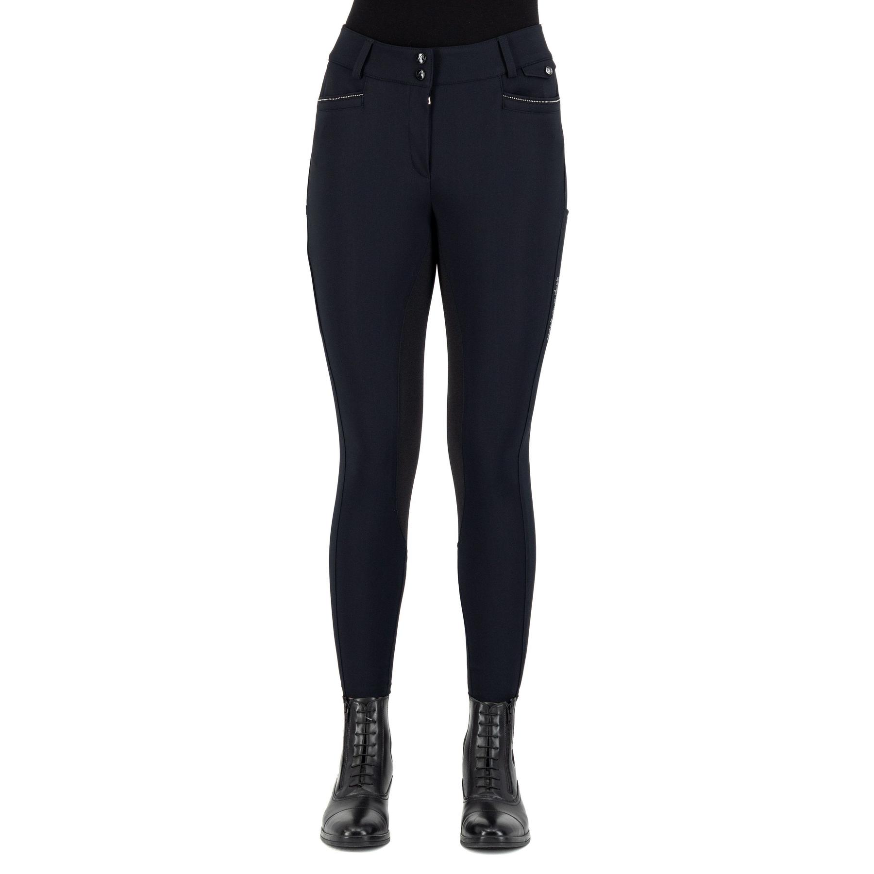 Comparer les prix de Pantalon équitation full grip femme Euro-Star Arielle Connect