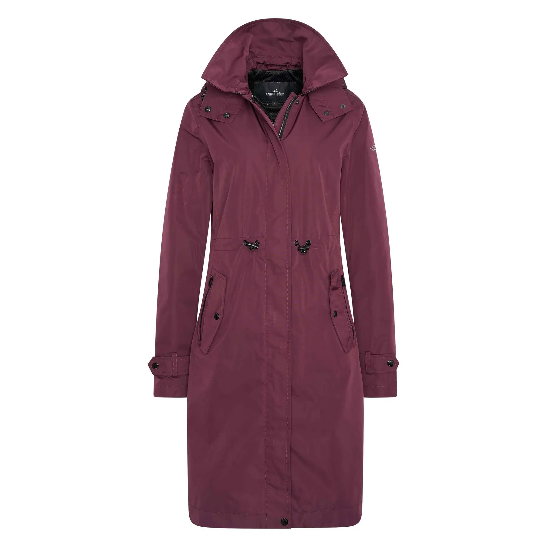 Meilleurs prix pour Veste imperméable équitation longue à capuche femme Euro-Star Chiara