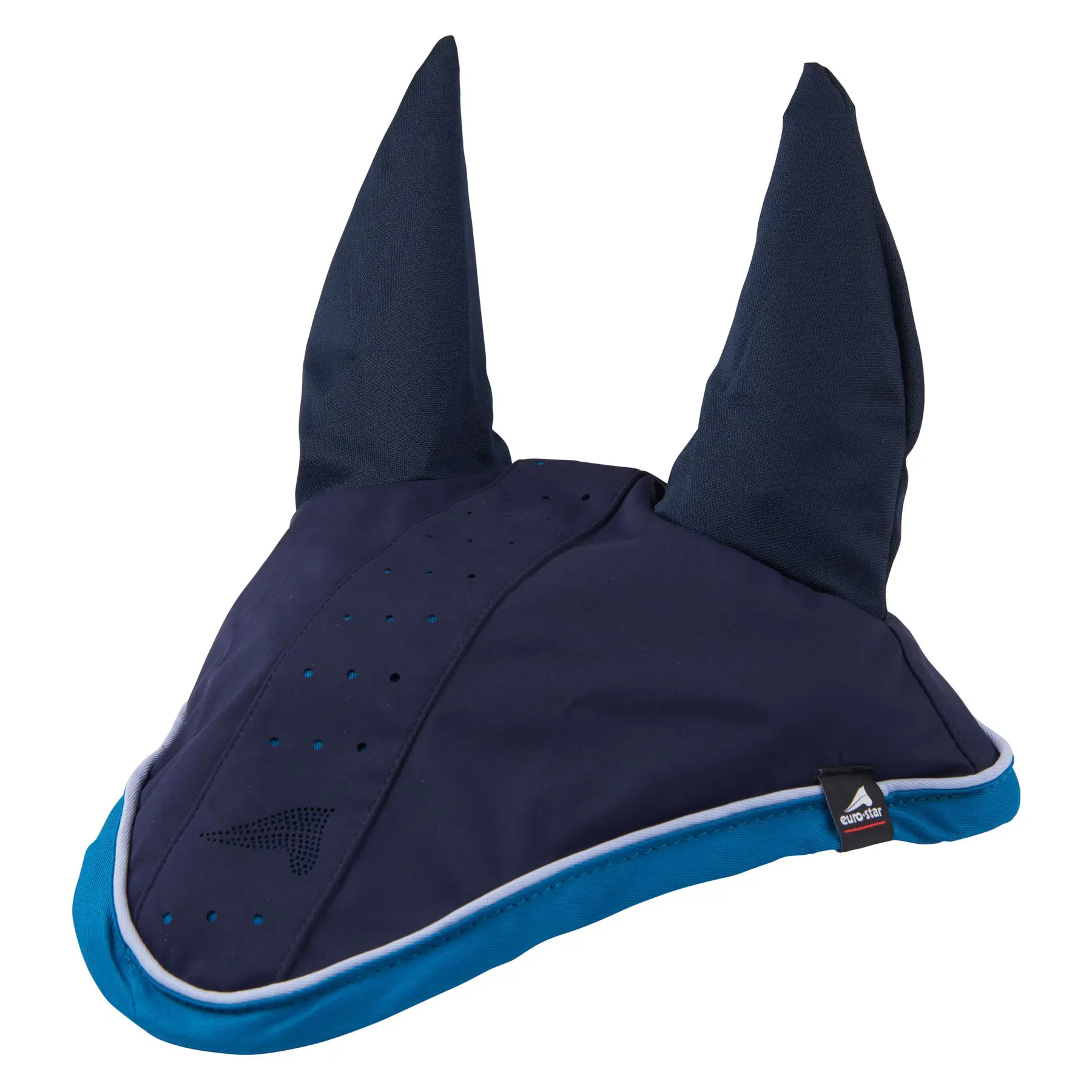 Euro-Star Bleu Fly Mask For Short Horses Faas