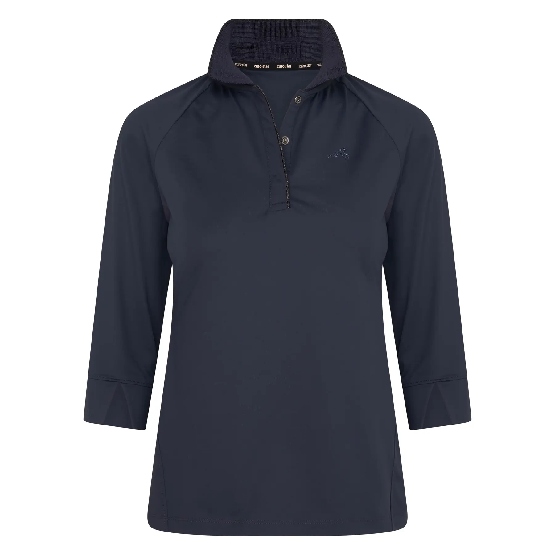 Comparer les prix de Polo d'équitation manches longues femme Euro-Star Beau