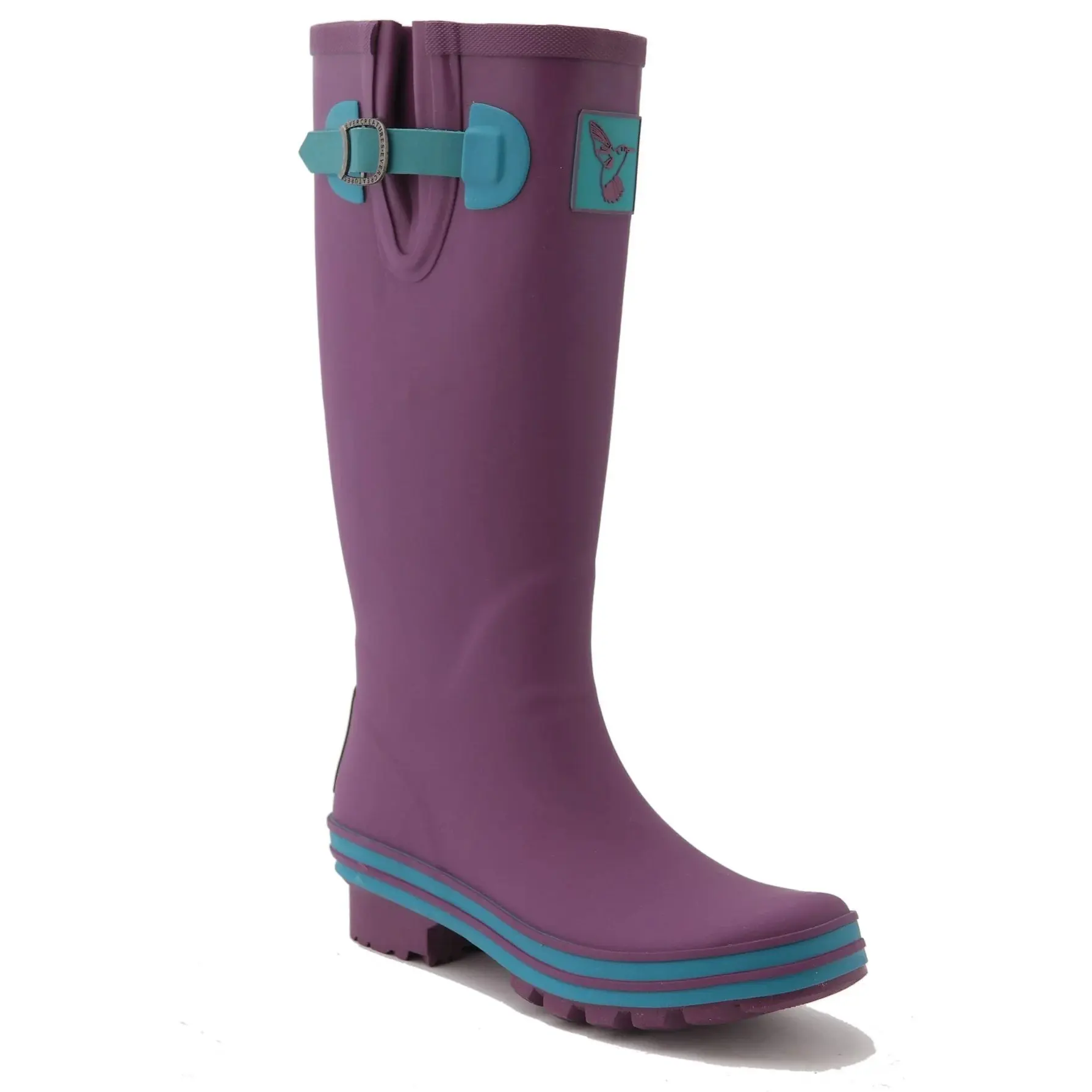 5060312691803 - Regenstiefel Damen Eggplant