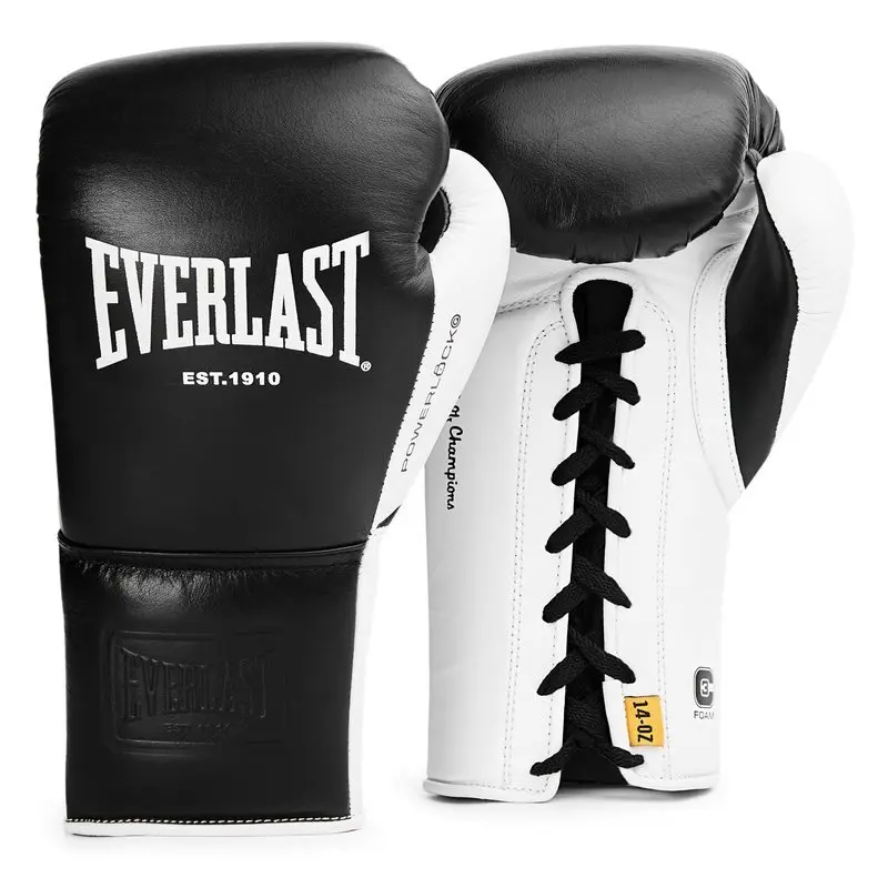 Kickboxhandschuhe mit Schnürung Everlast Powerlock OG Pro