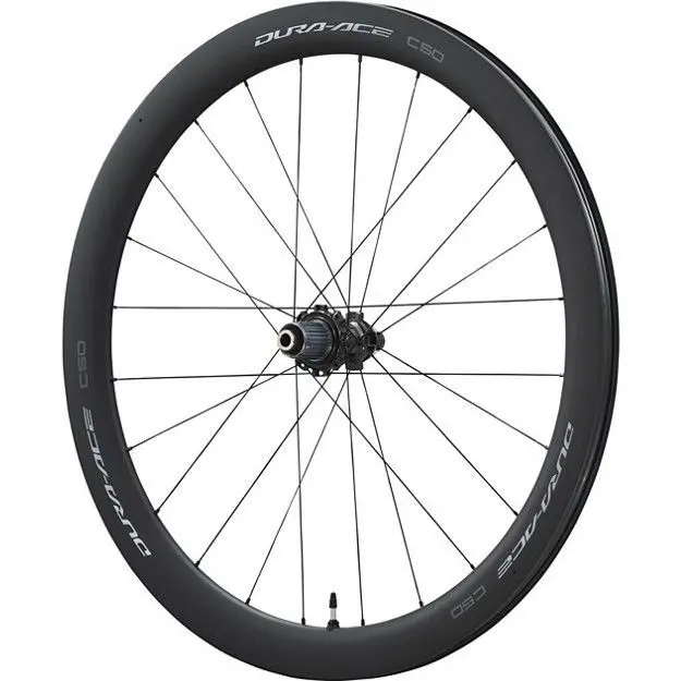 Ruota bici 12 velocità freno a disco Shimano Dura-ACE WH-R9270-C50-TL-R center lock