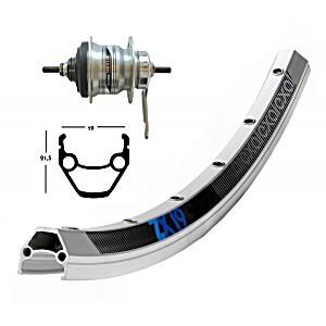 Velo Store - UK Rear wheel retropedal Exal Winora Zx19.36 Tr.Sh | Extra 10% off with Subscription, Postage £16.79 to UK Fedex.