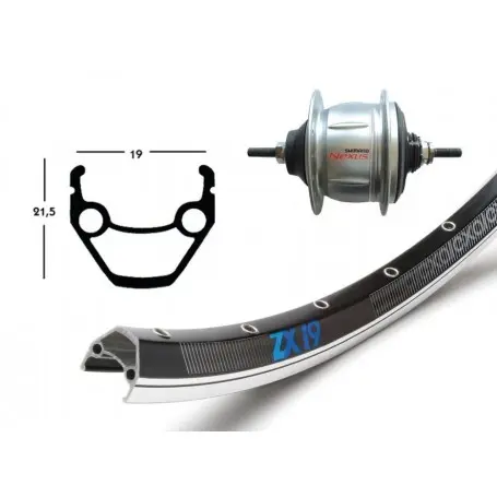 Velo Store - UK Rear wheel retropedal Exal Wino. Zx19 .36Tr.Sg-C60018 | Extra 10% off with Subscription, Postage £16.79 to UK Fedex.