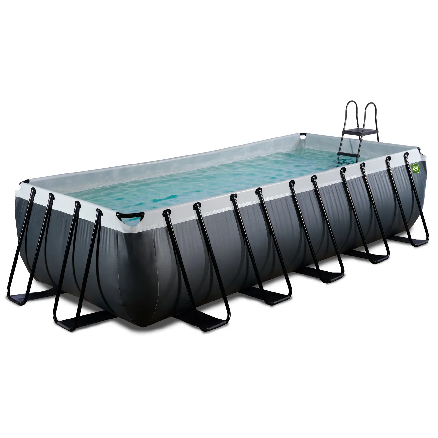 Comparer les prix de Piscine avec pompe filtrante en cuir enfant Exit Toys 540 x 250 x 122 cm