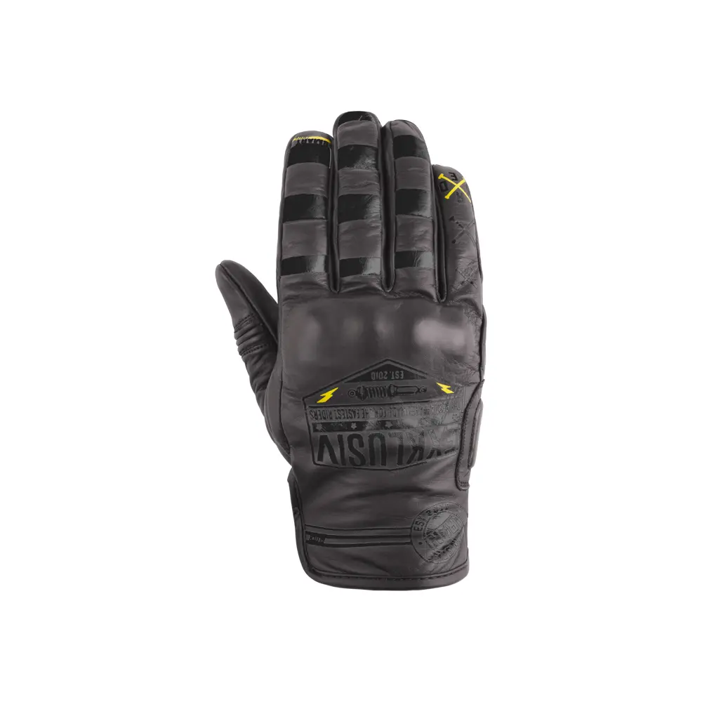 Motorradhandschuhe Winter Leder Exklusiv Iron Glitch