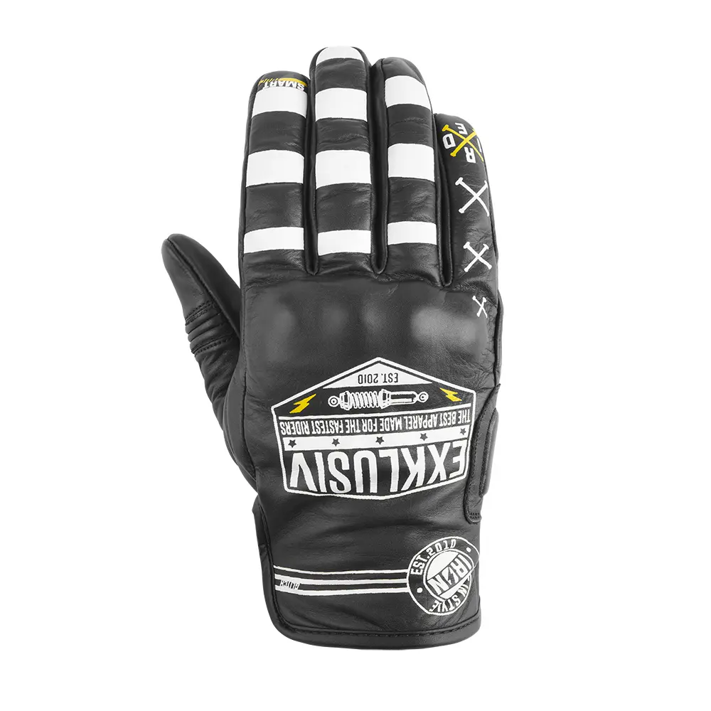 Motorradhandschuhe Winter Leder Exklusiv Iron Glitch