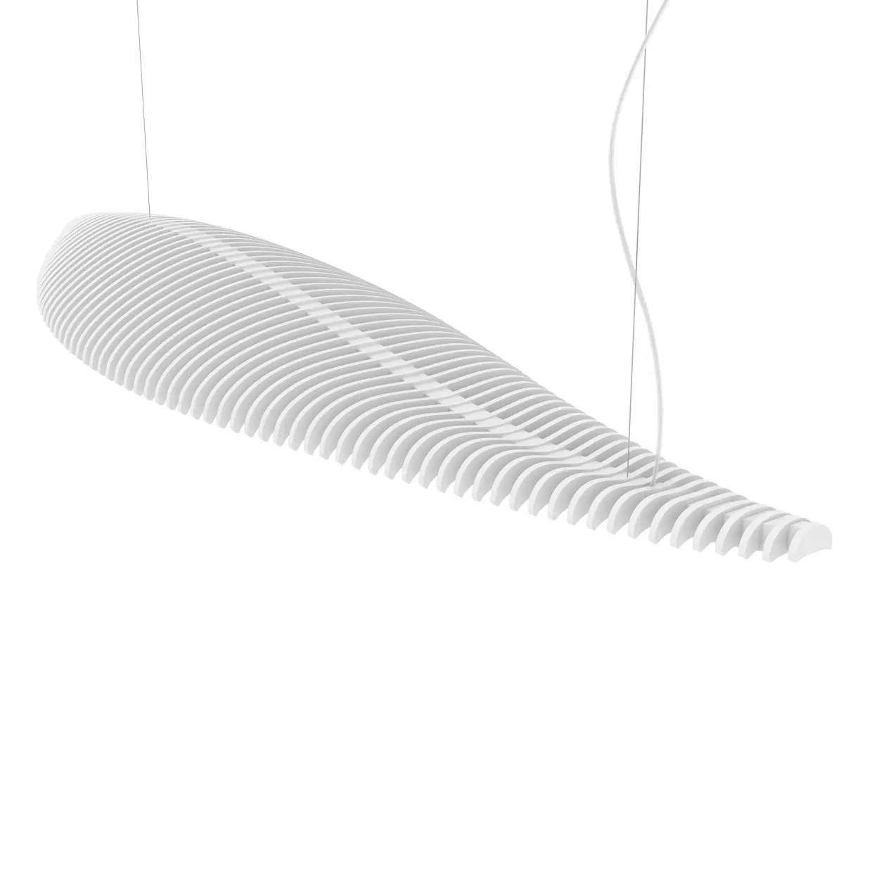 Hängelampe Exo lighting Fish 3D SMD 2835 2870lm CRI90 2700K 120º