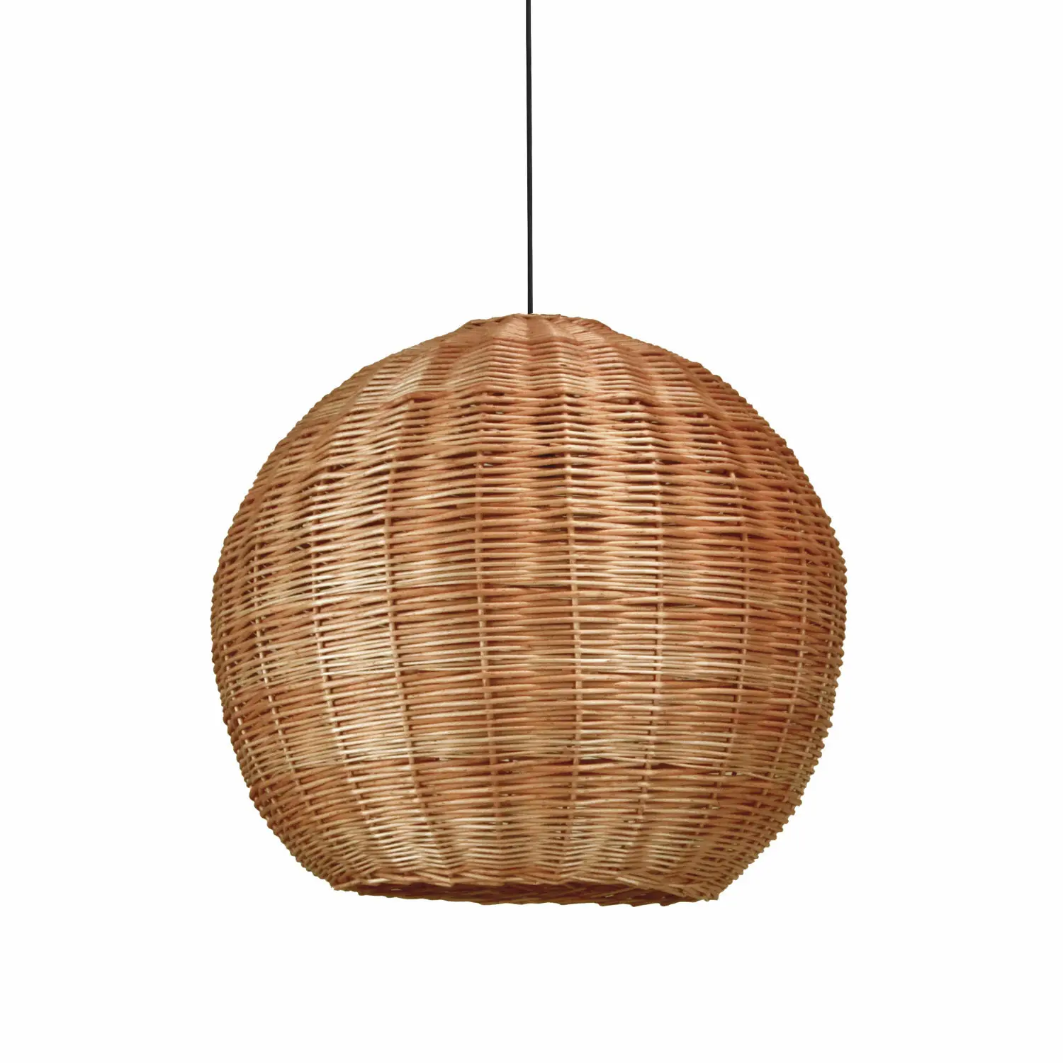 Hängelampe Exo lighting Natural Mimbre oscuro