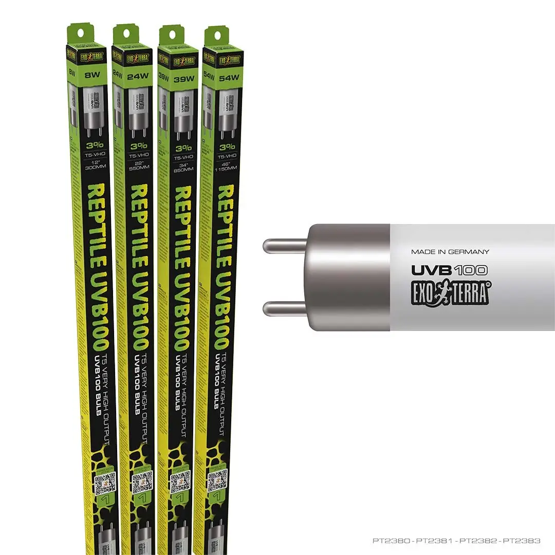 Comparer les prix de Lampe pour terrarium Exo Terra EX T5 UVB100