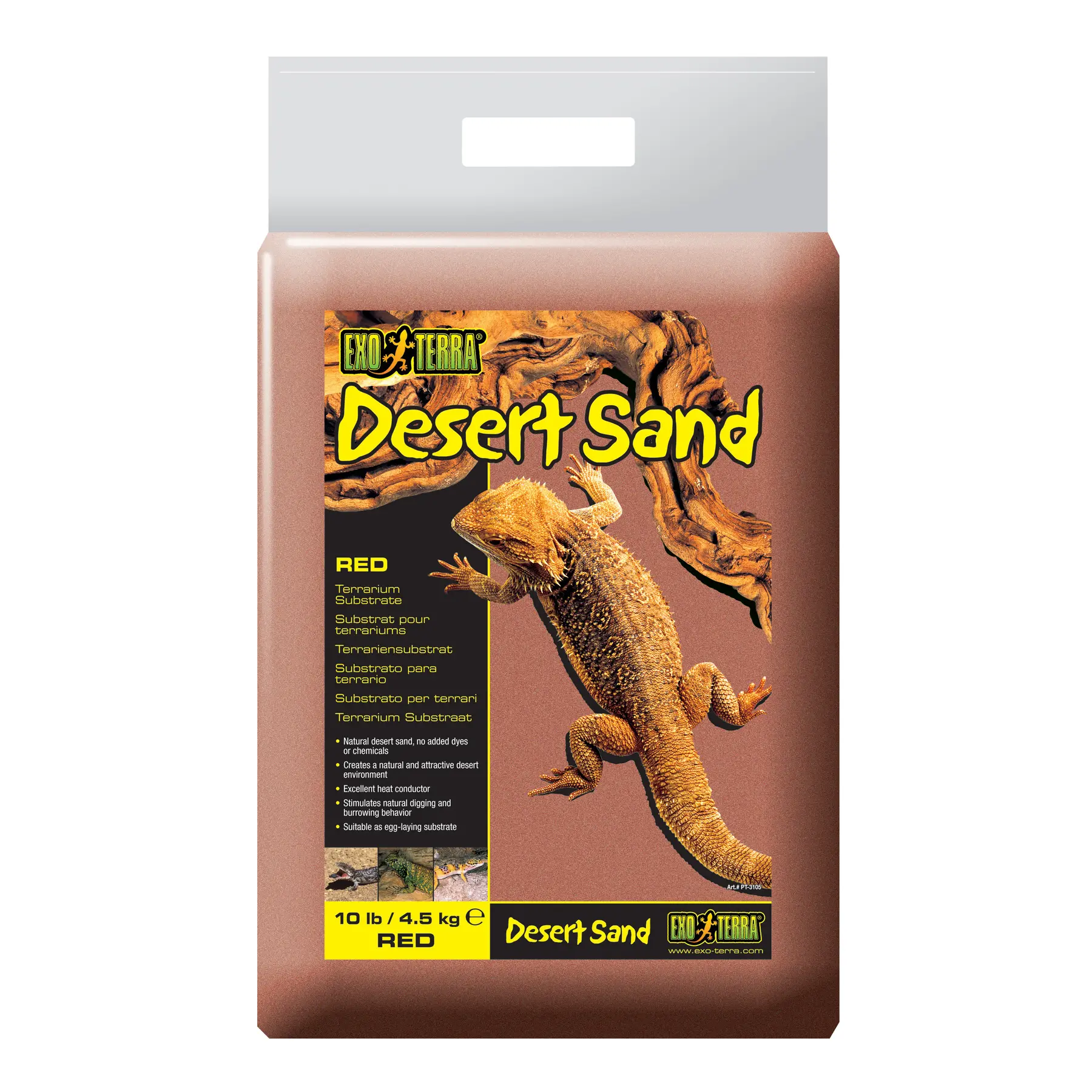 Comparer les prix de Hagen Exo Terra sable de désert 4,5 kg