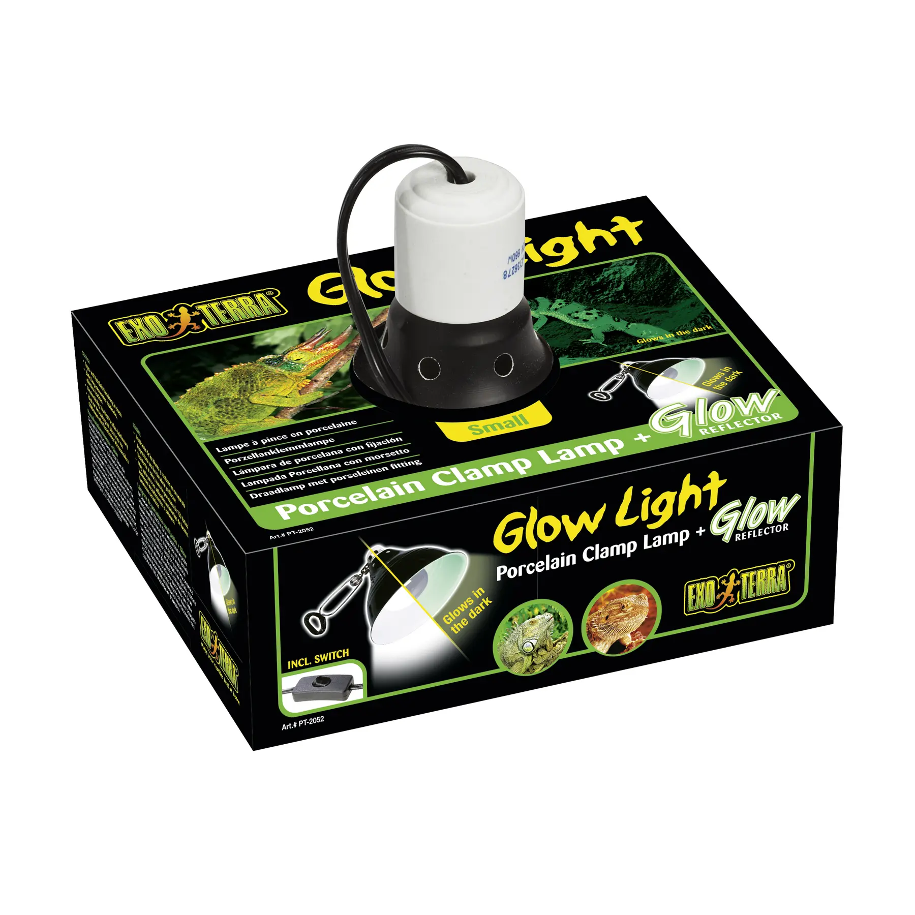 Lampada in porcellana Exo Terra Glow Light