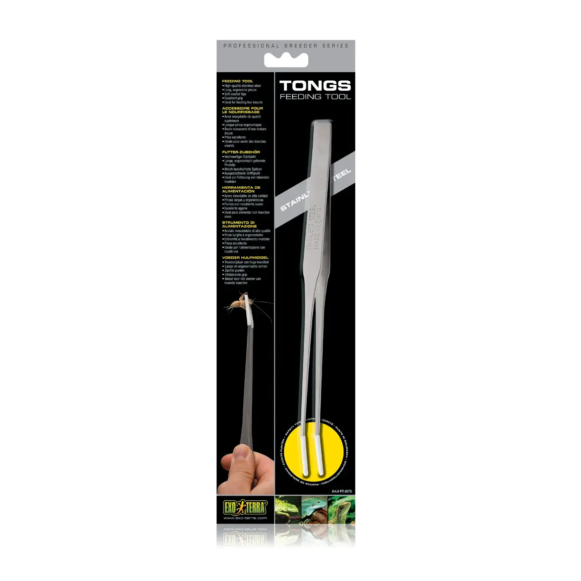Comparer les prix de Pince de nourrisage Exo Terra Gamme Pro