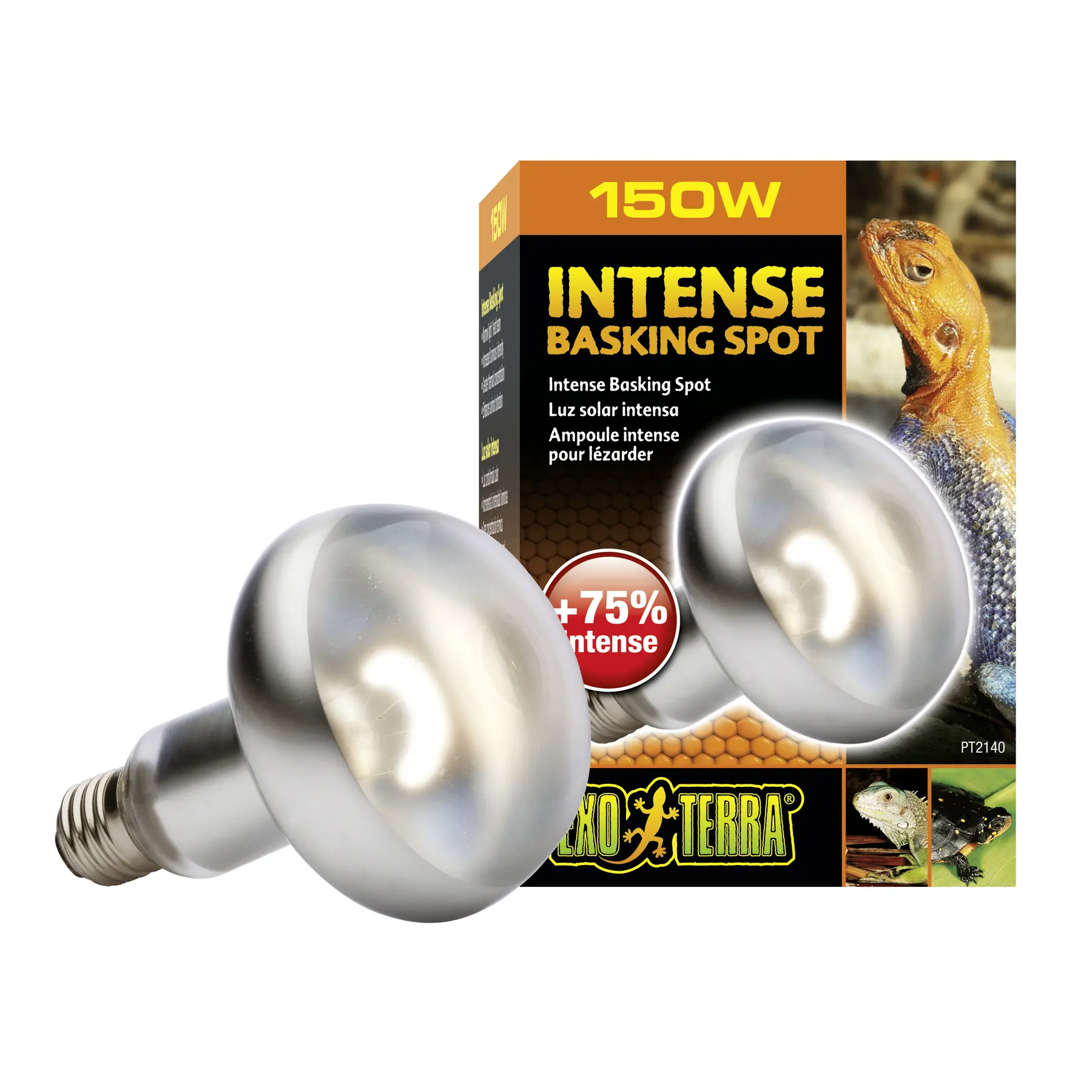 0015561221405 - EXO TERRA Sun Glo intense basking spot 150 w m UVA